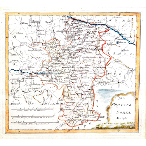 Sub.:5 - Lote: 59 - FRANZ J.J. REILLY (1766-1820); A. FRIEDRICH BÜSCHING, (1724-1793) Die Provinz SORIA. Viena, 1789