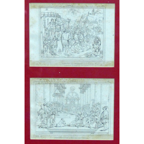 Sub.:5 - Lote: 13 - Escenas de la vida de Constantino.