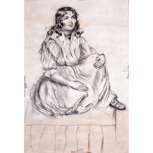 Sub.:6 - Lote: 7 - ESCUELA ESPAÑOLA, C.1900 Gitana