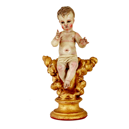 Sub.:6 - Lote: 273 - Niño Jesús bencidiendo