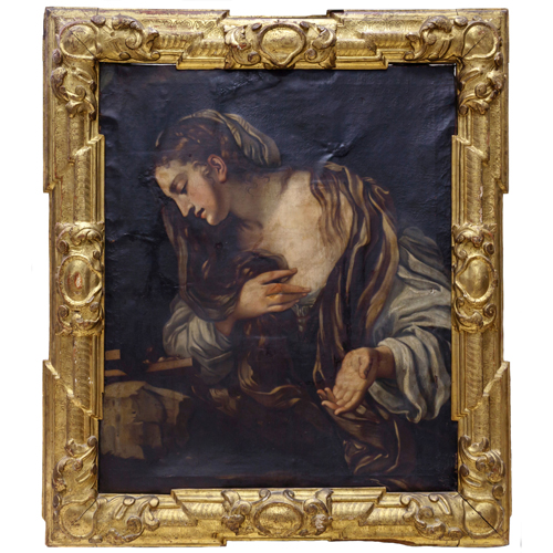 Sub.:8 - Lote: 37 - ESCUELA ITALIANA, S.XVII María Magdalena