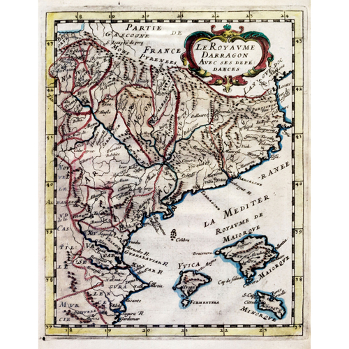 Sub.:8 - Lote: 21 - PHILIPPE BRIET (1601-1668) El Reino de Aragón con sus Dependencias. (Els països aragonesos)